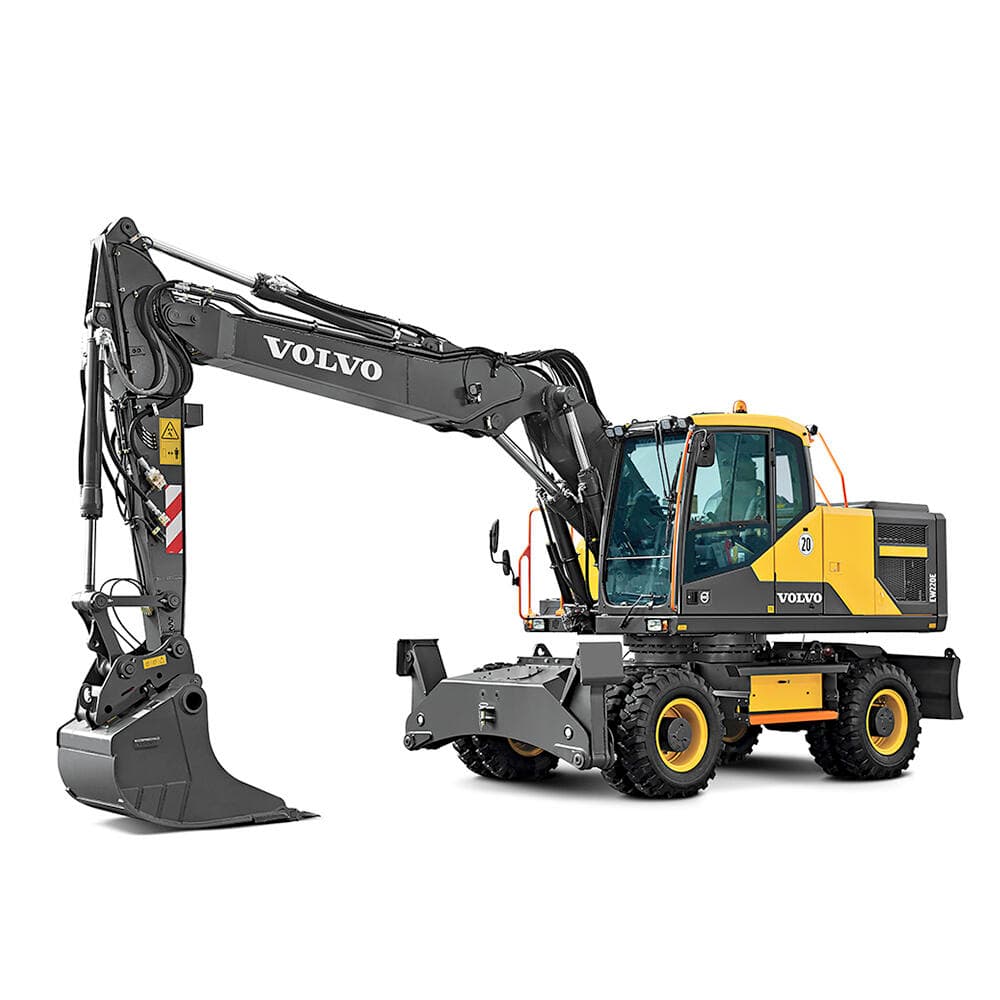 Wheeled excavators