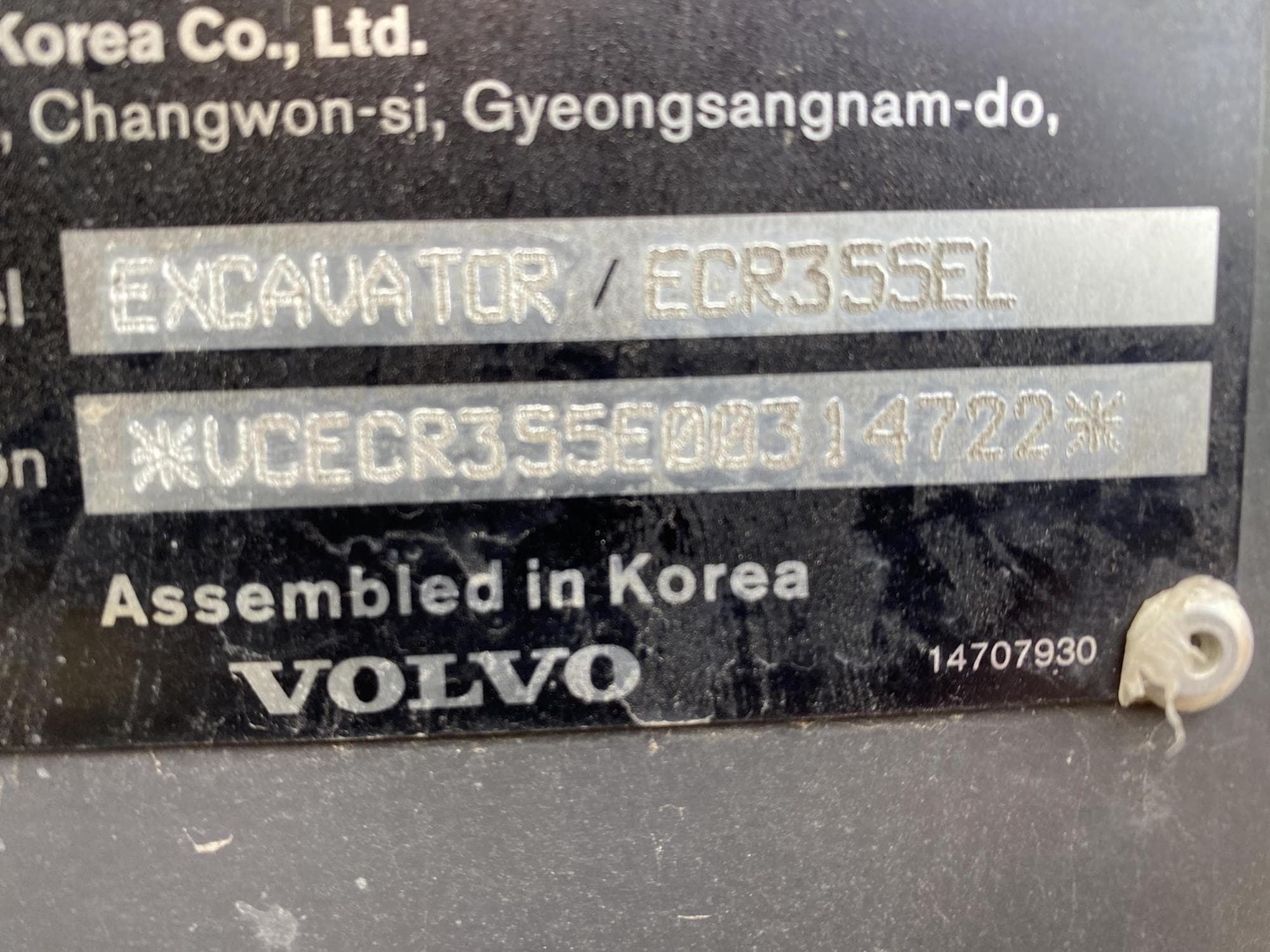 VOLVO ECR355EL %2fHKsI.jpeg